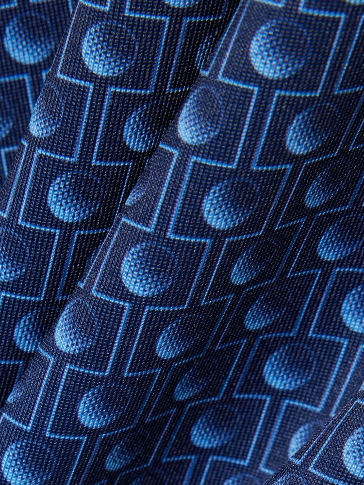 Lacoste Blue Regular Fit Ultra-Dry UPF 50 Jersey Golf Polo Shirt - Image 3 of 3