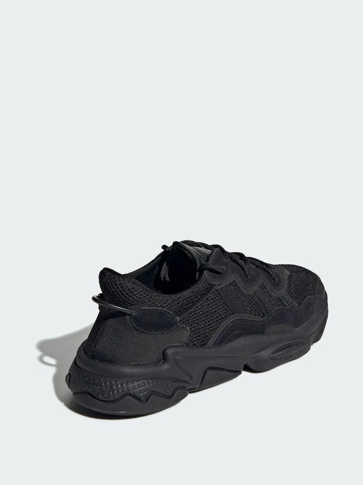 adidas Originals Black Ozweego Shoes - Image 2 of 7