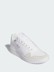 adidas Originals White NY 90 Shoes - Image 1 of 4
