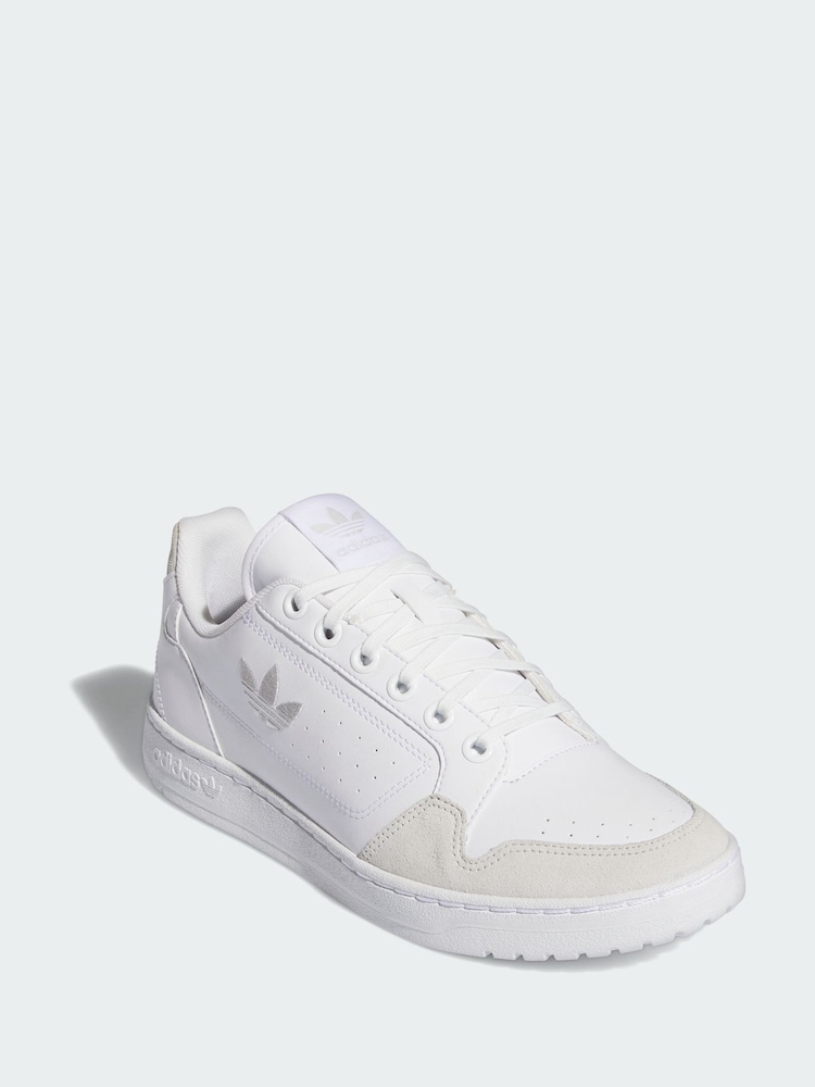 adidas Originals White NY 90 Shoes - Image 1 of 4