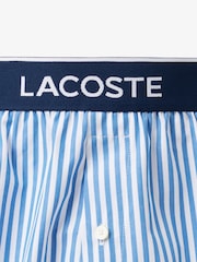Lacoste Blue Cotton Boxers 3 Pack - Image 2 of 5