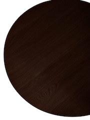 Julian Bowen Dark Oak Ollie Round Lamp Table - Image 5 of 6