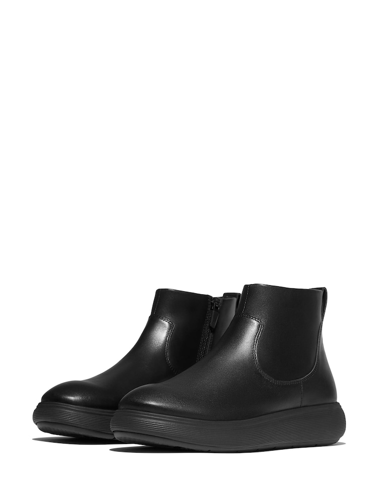 FitFlop IQ-Comff Ankle Black Boots - Image 1 of 4 FitFlop IQ-Comff Ankle Black Boots - Image 1 of 4