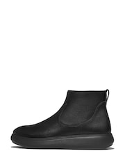 FitFlop IQ-Comff Ankle Black Boots - Image 3 of 4