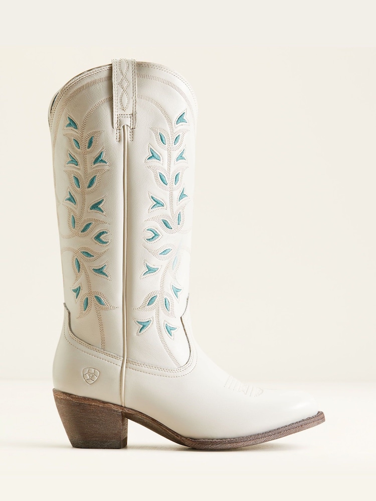 Ariat Womens Cream Desert Holly Boots - Image 1 of 4