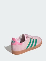 adidas Originals Pink Gazelle Comfort Closure Elastic Lace Shoes - Image 2 of 5