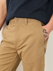 大地色 - FatFace Straight Fit Chinos - 圖片 3/7