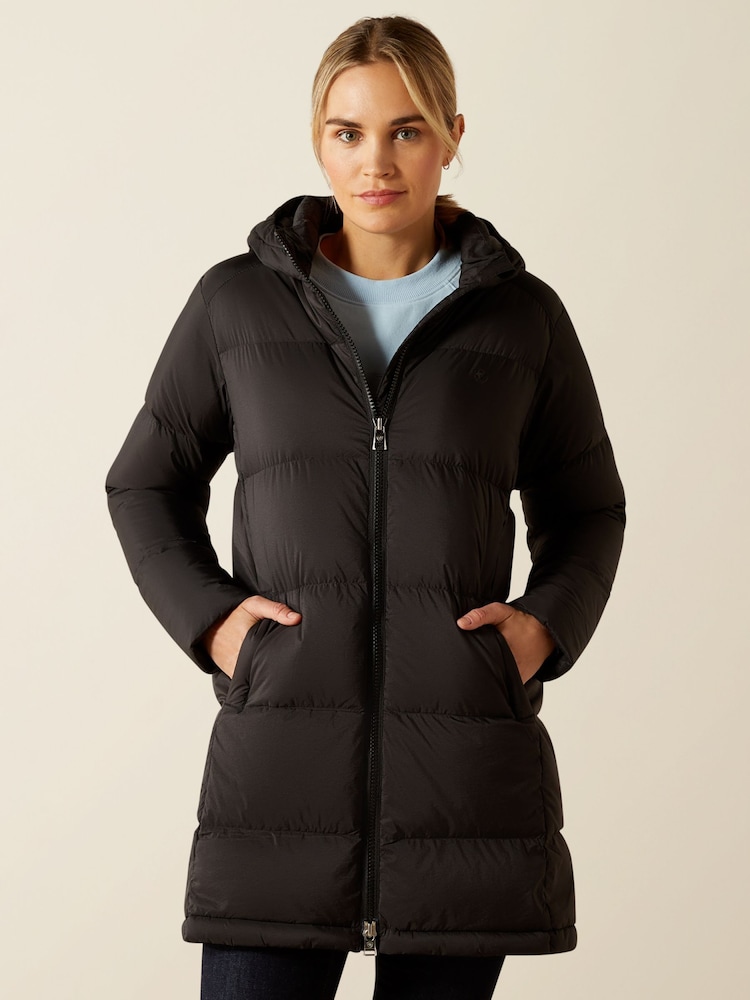 Ariat WMS Bright Down Black Coat - Image 1 of 5 Ariat WMS Bright Down Black Coat - Image 1 of 5