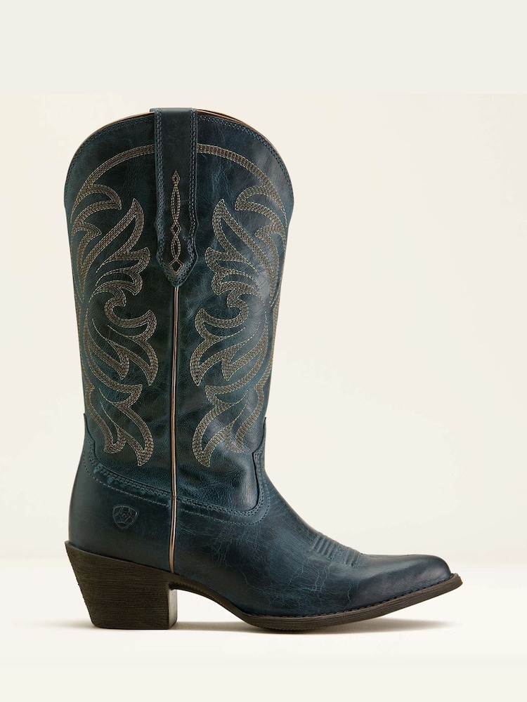 Ariat Blue Heritage J Toe Stretchfit Western Boots - Image 1 of 4 Ariat Blue Heritage J Toe Stretchfit Western Boots - Image 1 of 4