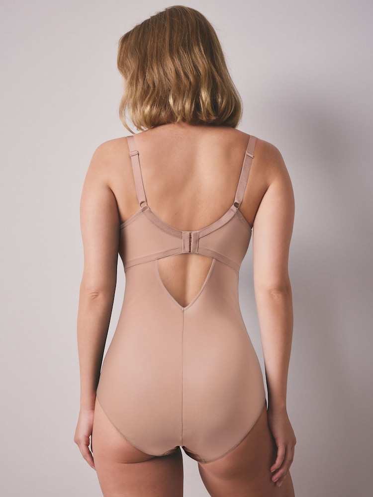Praline Nude F-K Mesh Sculpting Bodysuit - Image 2 of 6