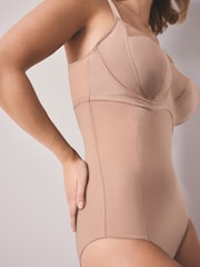 Praline Nude F-K Mesh Sculpting Bodysuit - Image 5 of 6