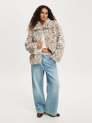 Natural - Cotton On Mimi Faux Jacket - Imaginea 7 din 8