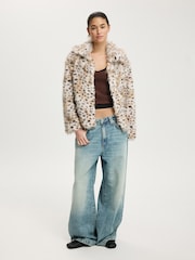 Natural - Cotton On Mimi Faux Jacket - Imaginea 8 din 8