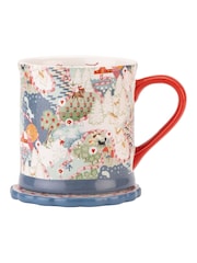 Cath Kidston Blue Christmas Journey Mug And Coaster Set - Image 4 of 8