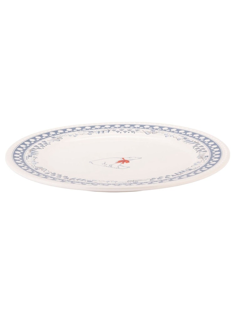 Cath Kidston Multi Christmas Polar Bear Print Dinner Plates - Image 3 of 3 Cath Kidston Multi Christmas Polar Bear Print Dinner Plates - Image 3 of 3
