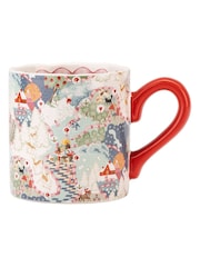 Cath Kidston Blue Christmas Journey Shortie Mug - Image 2 of 4