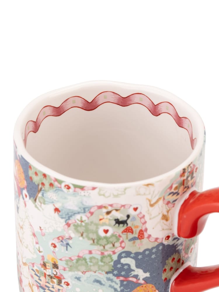 Cath Kidston Blue Christmas Journey Shortie Mug - Image 4 of 4 Cath Kidston Blue Christmas Journey Shortie Mug - Image 4 of 4