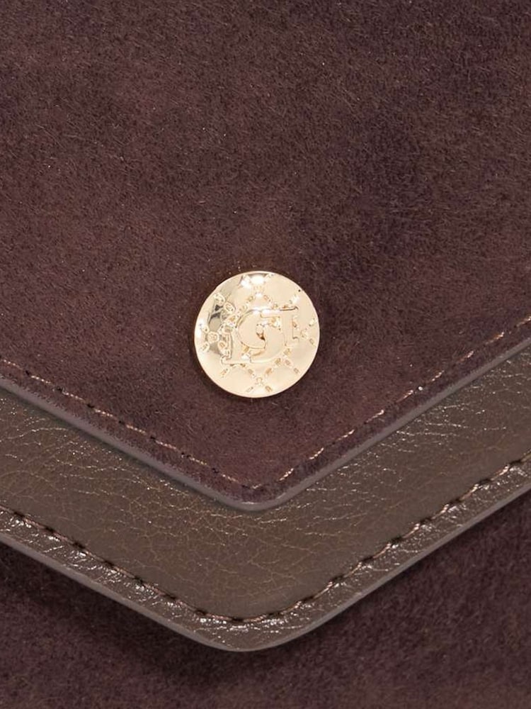 Dune London Brown Medium Kamara Foldover Card Holder - Image 4 of 4 Dune London Brown Medium Kamara Foldover Card Holder - Image 4 of 4