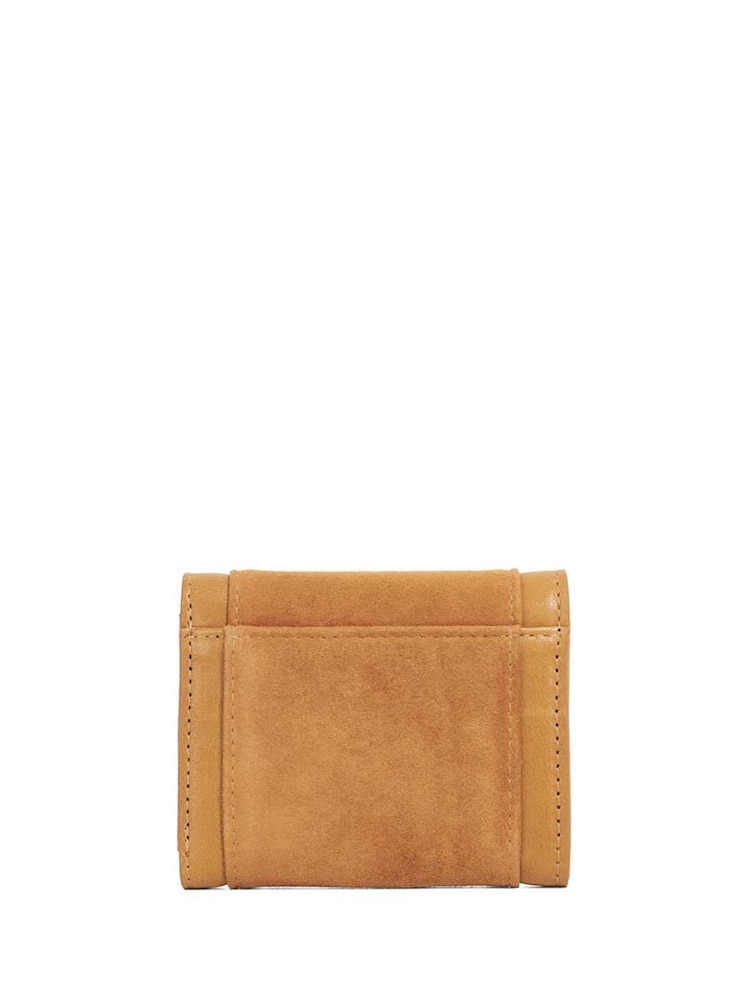 Dune London Brown Medium Kamara Foldover Card Holder - Image 2 of 5