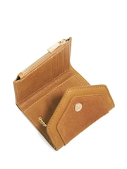 Dune London Brown Medium Kamara Foldover Card Holder - Image 3 of 5