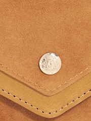 Dune London Brown Medium Kamara Foldover Card Holder - Image 4 of 5