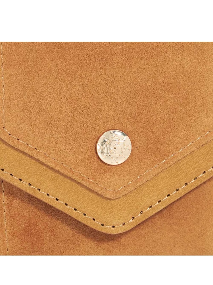 Dune London Brown Medium Kamara Foldover Card Holder - Image 5 of 5