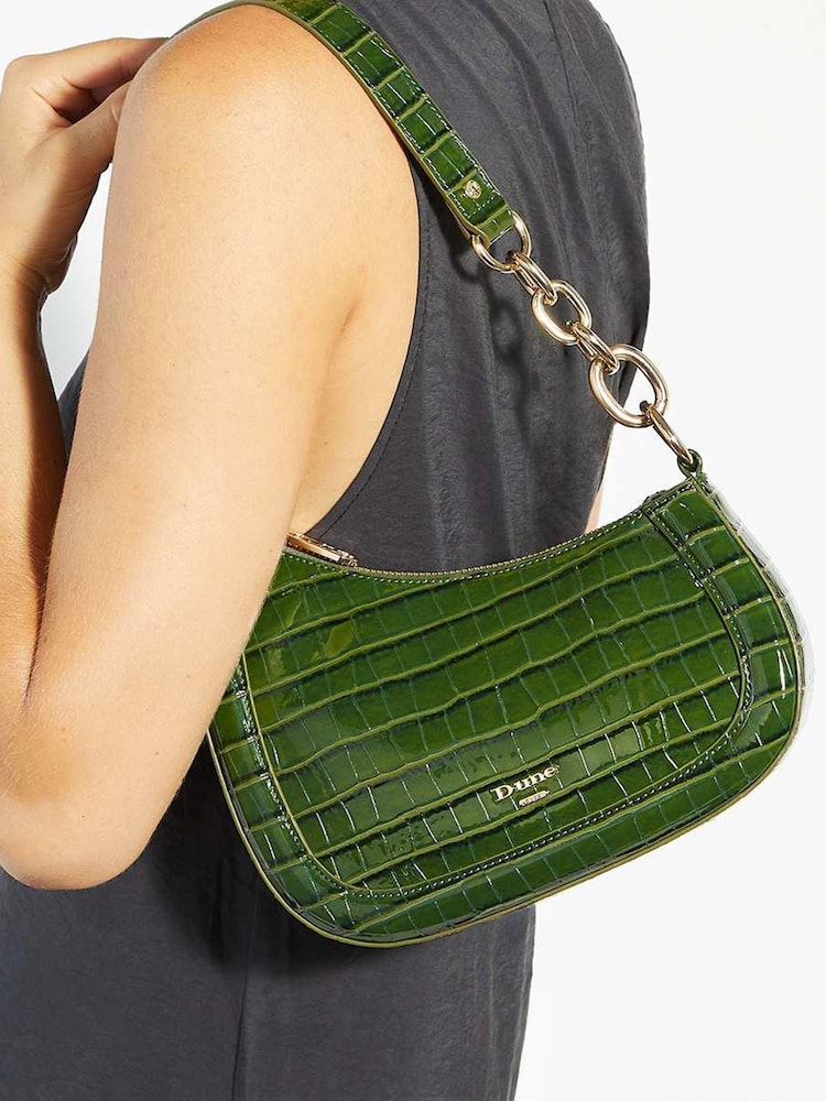 Dune London Green Small Direction Smart Scoop Shoulder Bag - Image 5 of 5 Dune London Green Small Direction Smart Scoop Shoulder Bag - Image 5 of 5