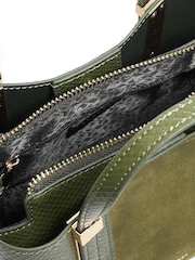 Dune London Green Dinkydorry Mini 3 Part Tote Bag - Image 2 of 5