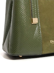 Dune London Green Dinkydorry Mini 3 Part Tote Bag - Image 4 of 5