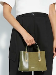 Dune London Green Dinkydorry Mini 3 Part Tote Bag - Image 5 of 5