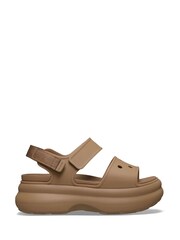 Crocs Brown Soho Y Strap Sandals - Image 1 of 7