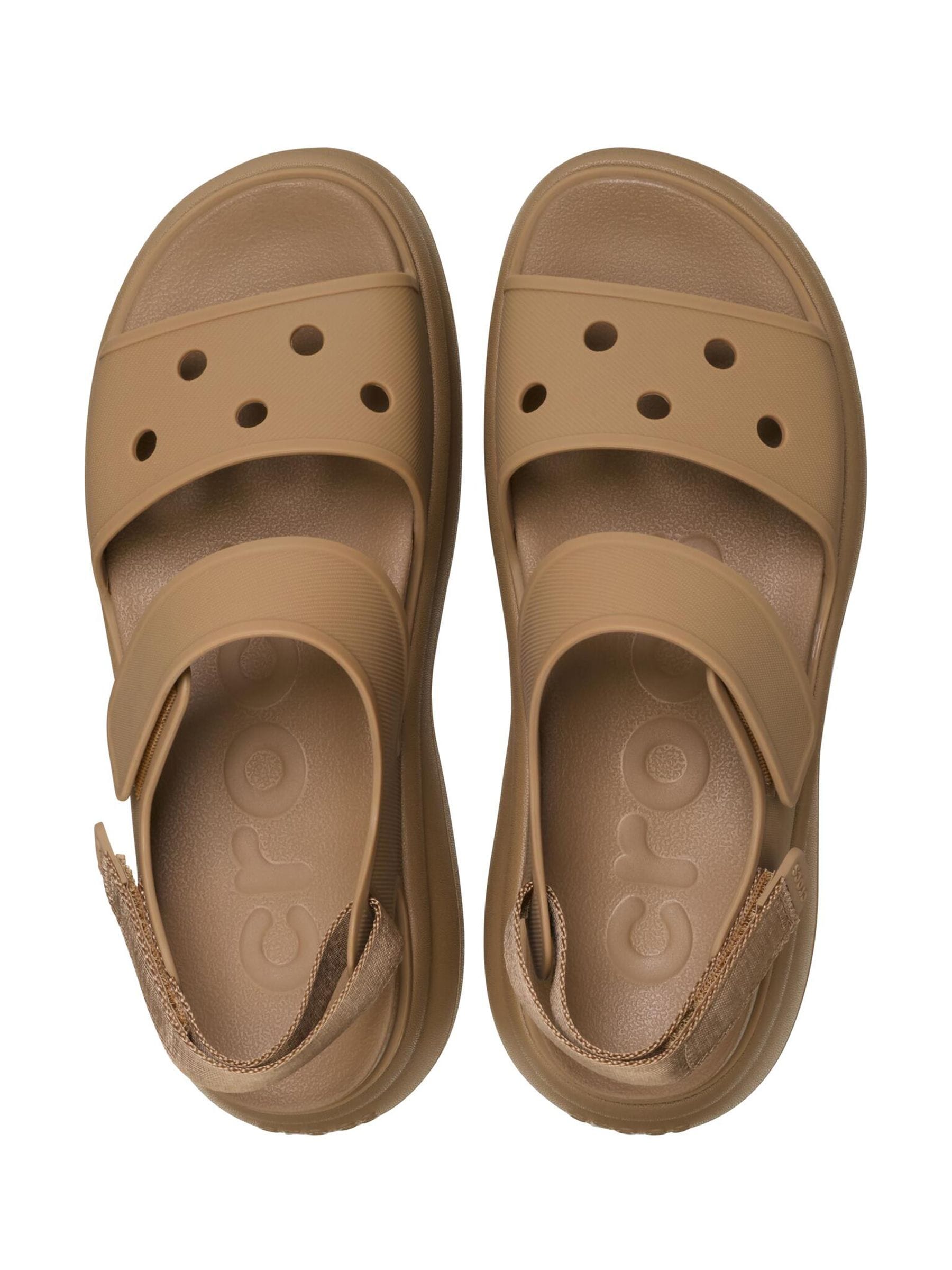 Next：日本 ブラウン - Crocs ソーホー Y ストラップ サンダル from