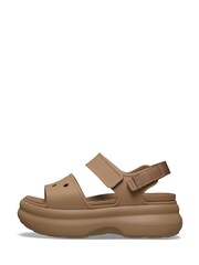 Crocs Brown Soho Y Strap Sandals - Image 4 of 7