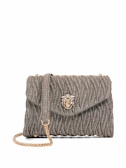 Dune London Brown Darling Bug Quilt Shoulder Bag - Image 1 of 5