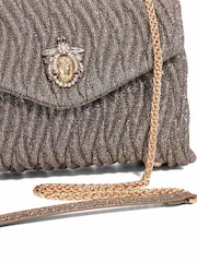 Dune London Brown Darling Bug Quilt Shoulder Bag - Image 4 of 5