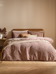 Yard Cinnamon Perrie Leaf Muslin Duvet Cover Set - Image 1 of 6