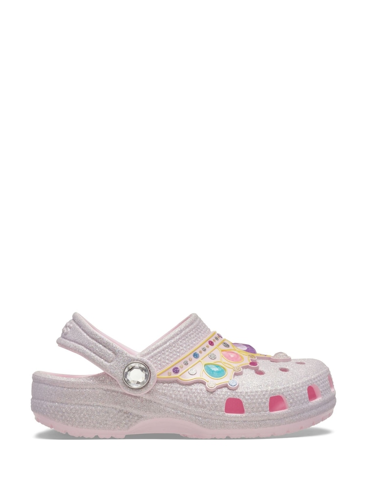 Crocs Pink Classic I AM Princess Clogs - Image 1 of 6 Crocs Pink Classic I AM Princess Clogs - Image 1 of 6