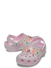 Crocs Pink Classic I AM Princess Clogs - Image 3 of 6
