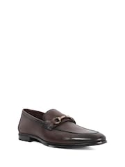 Dune London Brown Seymore Flex Sole Trim Loafers - Image 3 of 6
