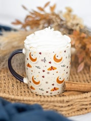Something Different White Autumn Magic Harvest Moon Print Mug - Image 1 of 4