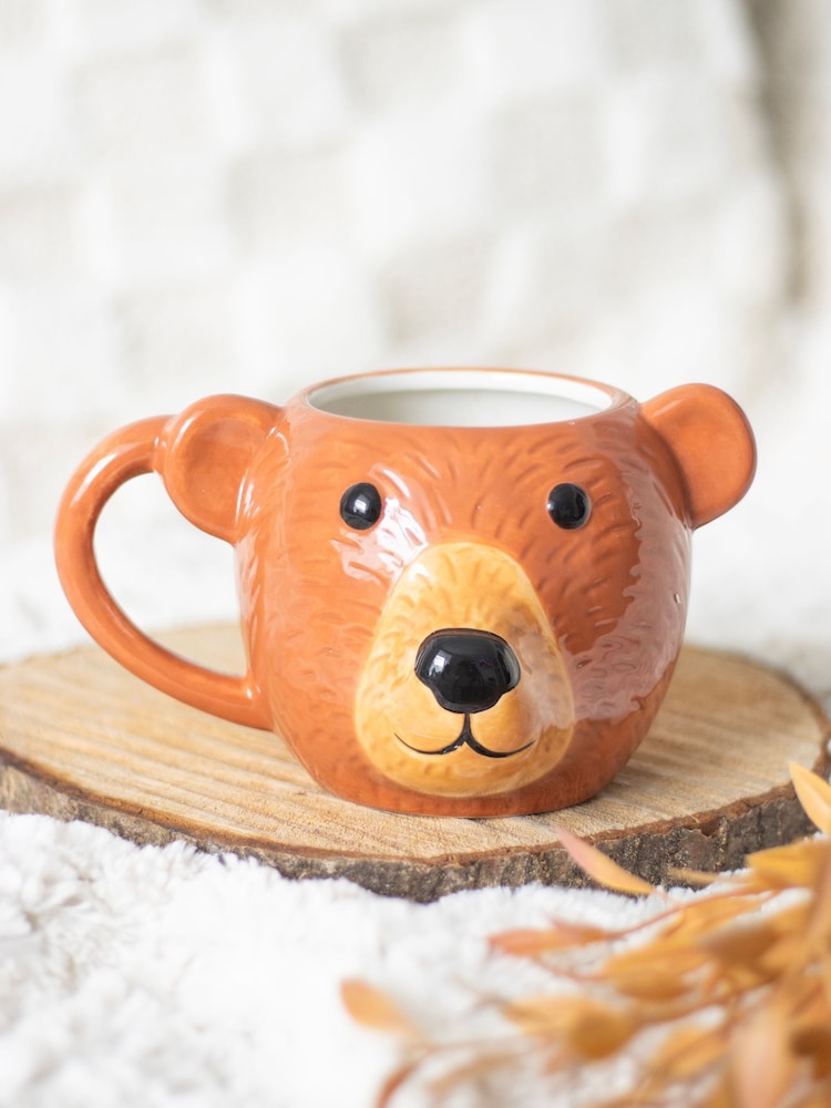 Something Different Brown Bear Shaped Mug - Image 1 of 5 Something Different Brown Bear Shaped Mug - Image 1 of 5