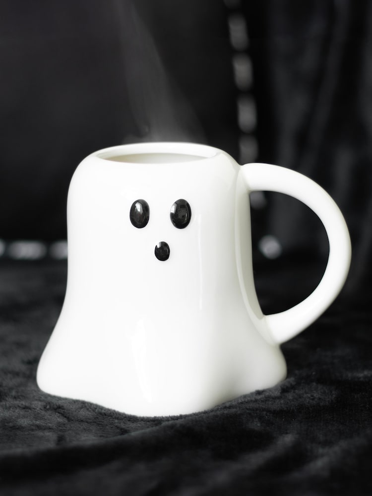 Something Different White Ghost Shaped Mug - Image 1 of 4