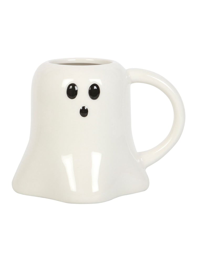 Something Different White Ghost Shaped Mug - Image 2 of 4