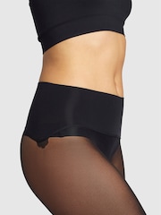Heist The Thirty-Five Mid Semi-Opaque Black Tights - Imagen 4 de 4