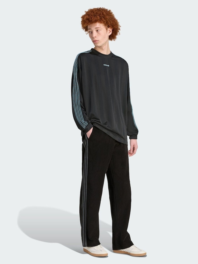 adidas Originals Black Corduroy Trousers - Image 1 of 5 adidas Originals Black Corduroy Trousers - Image 1 of 5