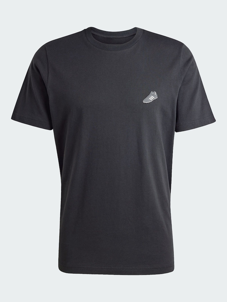 adidas Black Copa Graphic T-Shirt - Image 5 of 5 adidas Black Copa Graphic T-Shirt - Image 5 of 5