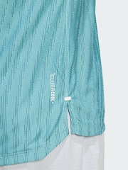 adidas Blue Adi365 Running CLIMACOOL+ T-Shirt - Image 4 of 6