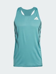 adidas Blue Adizero Archive Running Tank Top - Image 5 of 5