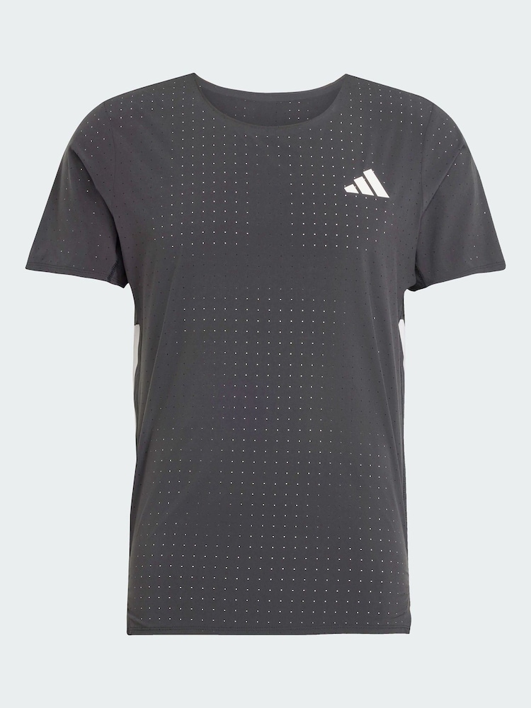 adidas Black Adizero Running T-Shirt - Image 5 of 5