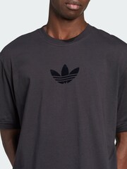 adidas Originals Black Adicolor Loose 2000s Cali T-Shirt - Image 3 of 5